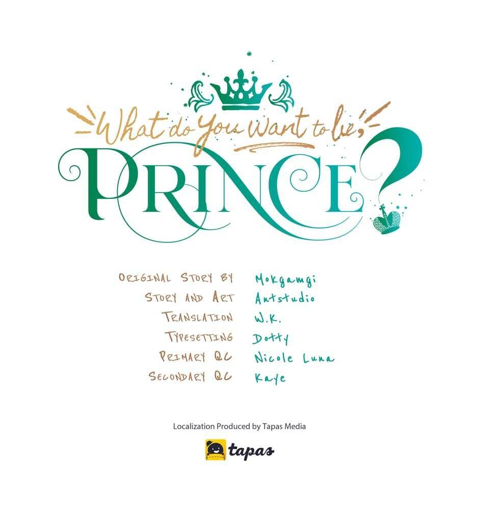 What Do You Want to Be, Prince Chapter 17