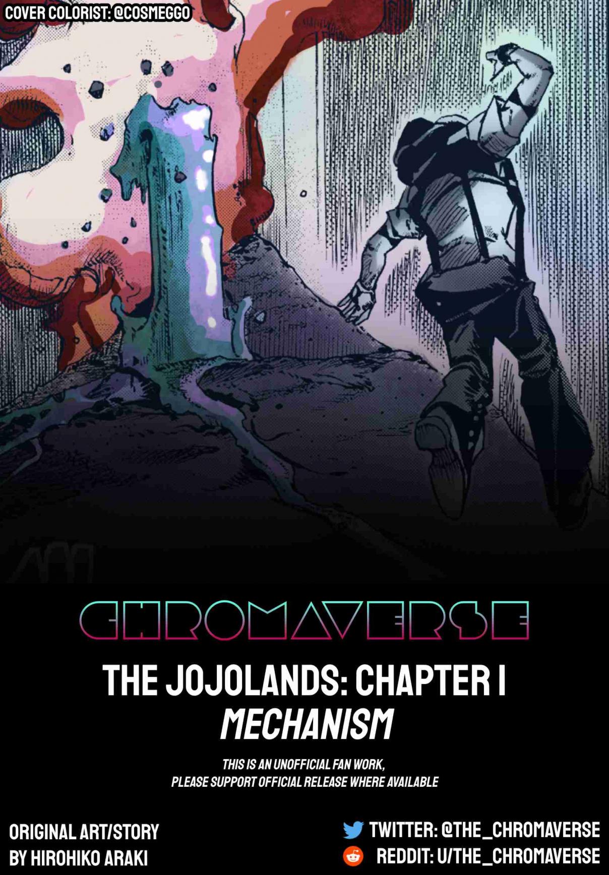 JoJo's Bizarre Adventure Part 9 - The JOJOLands (Fan-Coloured) 1