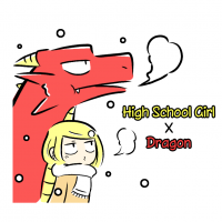 High School Girl X Dragon